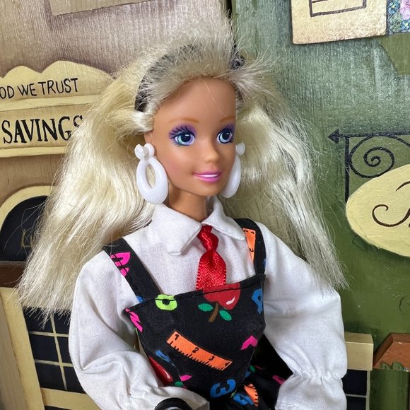 Vintage 1966/1976 Barbie Doll Blonde Long Straight Hair Blue Eyes 12 Inches - Picture 7 of 11